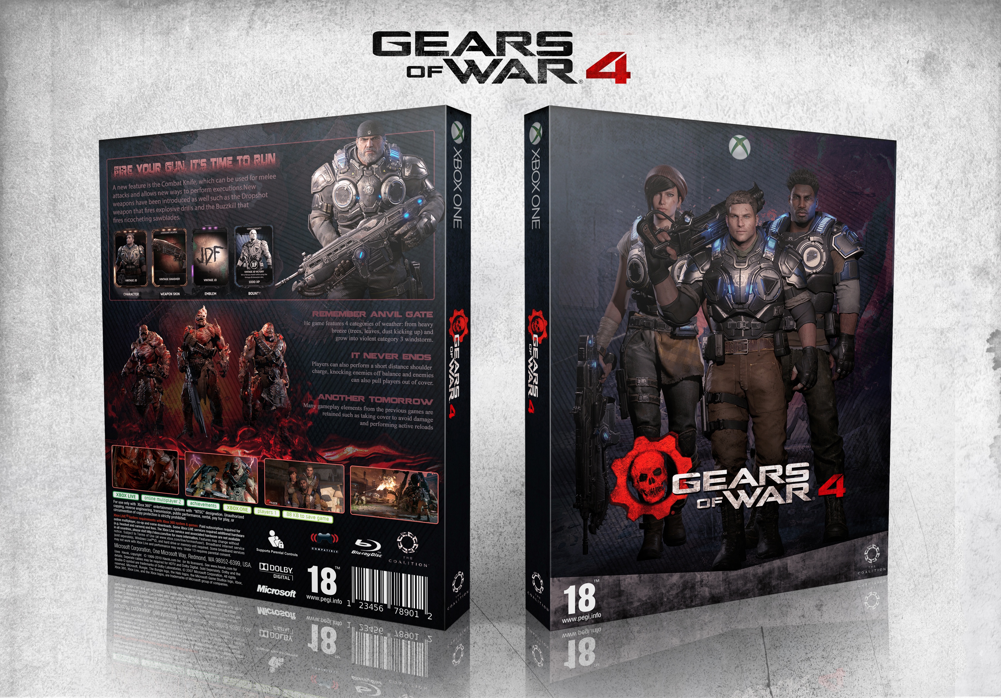 Gears of War 4 box cover
