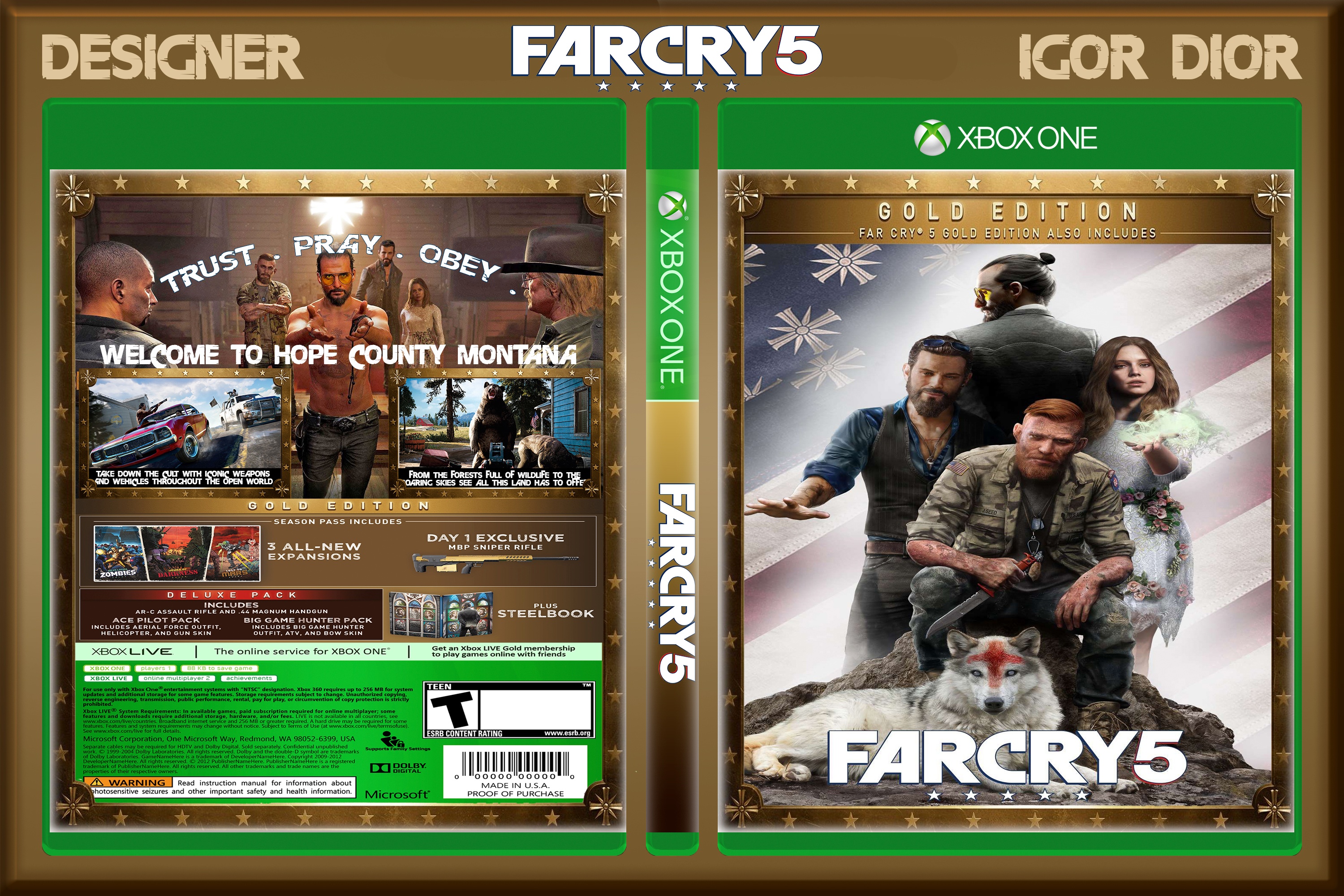 Far Cry 5 box cover