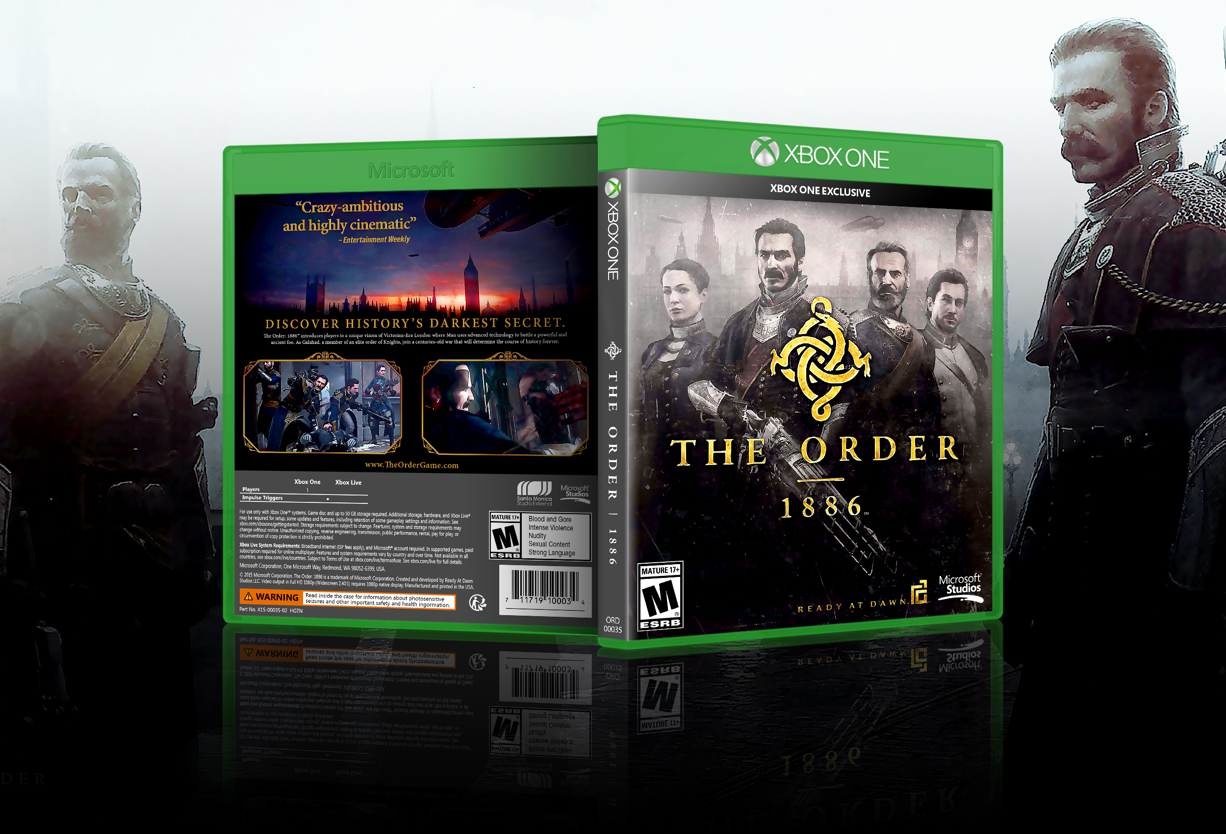 The Order: 1886 box cover