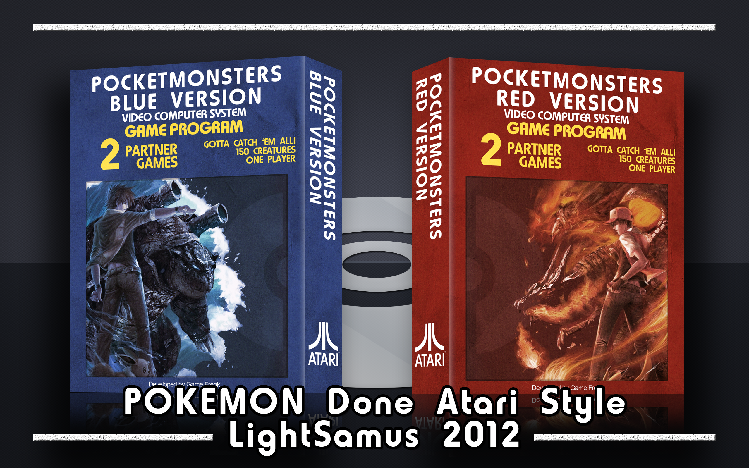 Pocket Monsters Red and Blue Versions box cover