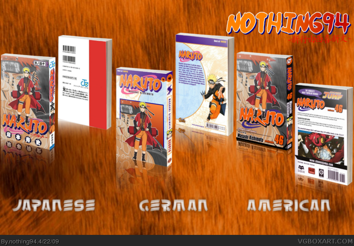 Naruto Volume 46 box art cover